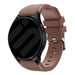 Amazfit GTR Mini Twill Silicone Strap (Brown)