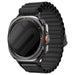 Samsung Galaxy Watch Ultra 2 Outdoor Nylon Strap (Black)