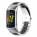 Fitbit Charge 6 Stahlarmband (Silber/Schwarz)
