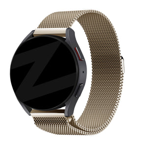 Bandz Garmin Venu Milanese Loop Strap (Champagne Gold)