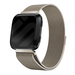 Fitbit Versa / Versa 2 Milanese-Armband (Sekt)