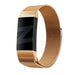 Bandz Fitbit Charge 3 Milanese Loop Armband (Rosa Gold)