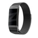 Bandz Fitbit Charge 4 Milanese Loop Armband (Schwarz)