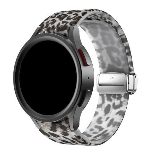 Luminous Leopard Samsung Galaxy Watch 5 44mm magnetisches armband