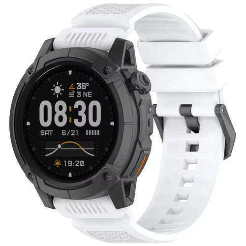 Coros Apex 4 - 46mm Silikonarmband (Weiß)