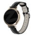 Bandz Garmin Lily 2 Leather Strap Crocodile Grain (Black)