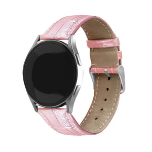 Amazfit GTR Mini Gebürstetes Lederarmband Krokodil (Rosa)