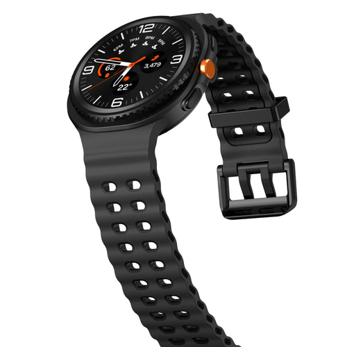 Samsung Galaxy Watch 8 Classic Ocean Strap (Dark Grey/Black)