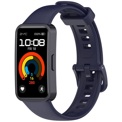 Huawei Band 8 Classic Silikonarmband (Dunkelblau)