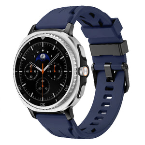 galaxy watch 8 race silicone band blue