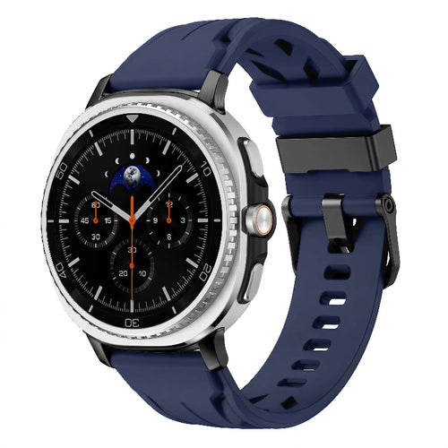 galaxy watch 8 race silicone band blue