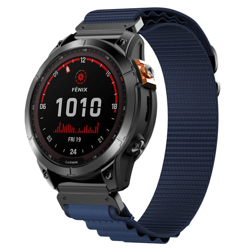 Garmin Instinct Alpine Nylon Strap (Dark Blue)
