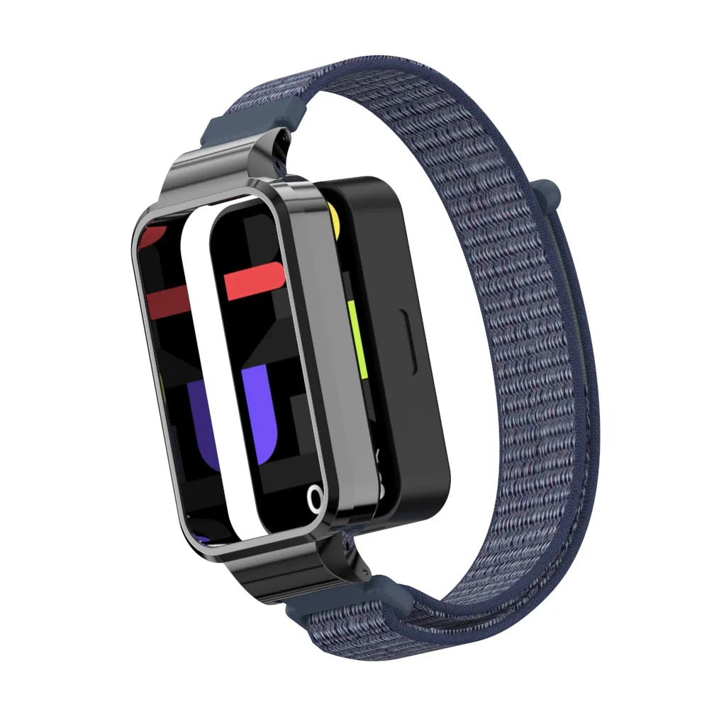 Nylon Strap, on a watch, 3/4 front view