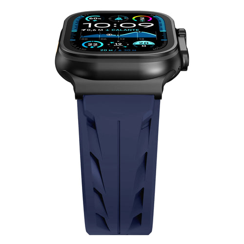 Apple Watch Race Silicone Strap (Dark Blue)