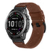 Garmin Approach S60 Premium Lederarmband (Dunkelbraun)