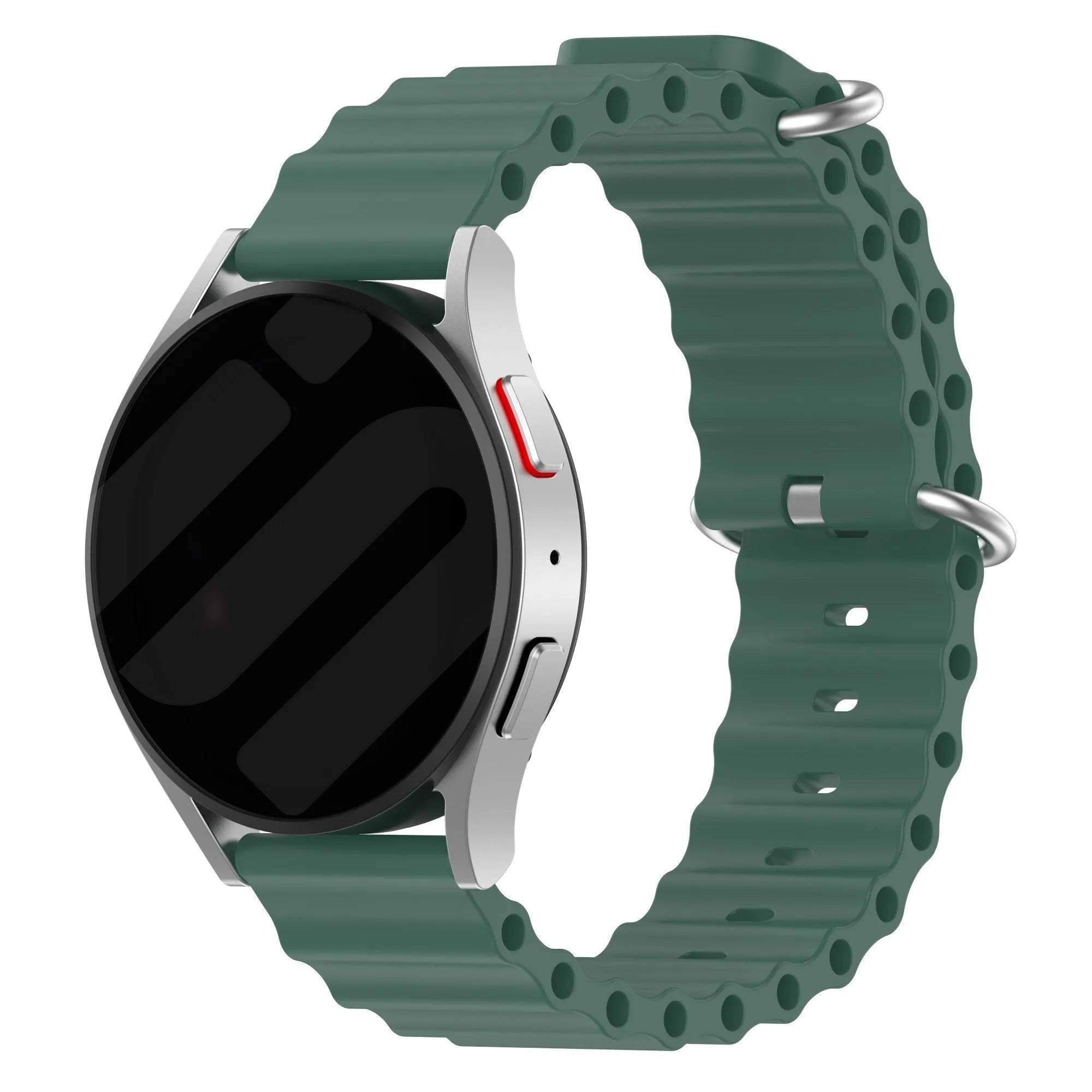 Amazfit Cheetah (Pro) Ocean Armband (Dunkelgrün)