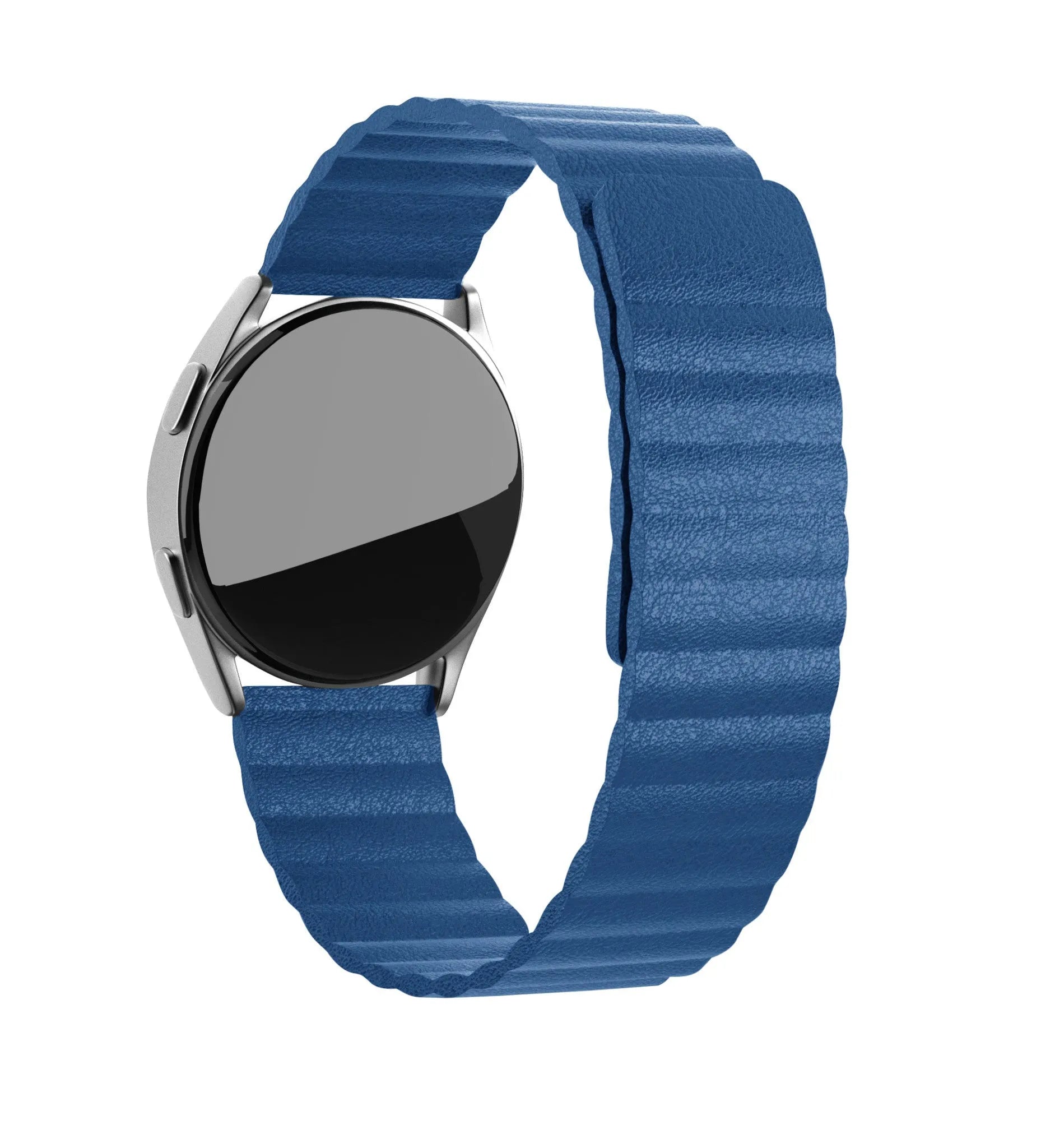 Amazfit GTS 4 Leather Loop Strap (Dark Blue)