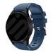 Amazfit Bip U (Pro) Twill Silikonarmband (Dunkel Blau)