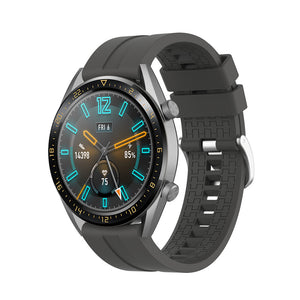 Huawei Watch GT 6 - 46mm Extreme Silikonarmband (Dunkel Grau)
