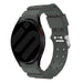 Samsung Galaxy Watch 6 Classic 43mm Silikon Panzer Armband (Dunkelgrau)