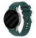 Samsung Galaxy Watch 6 Classic 43mm Silicone Strap Perfect Fit (Dark Green)