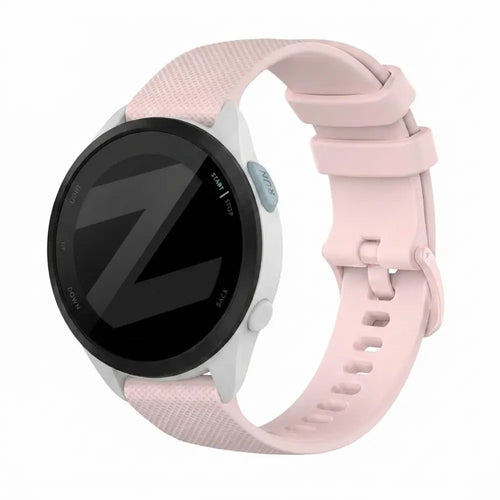 Bandz Garmin Forerunner 165 Silicone Strap 'Premium' (Pink)