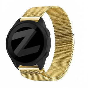 Bandz Garmin Forerunner 165 Milanese Loop Strap (Gold)
