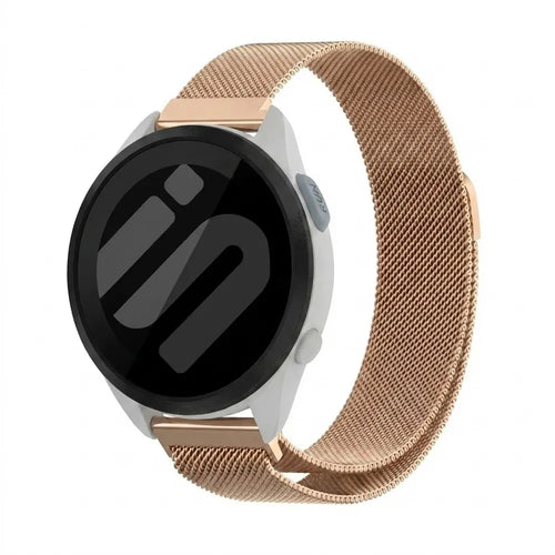 Garmin Forerunner 165 Milanese Strap (Rose Gold)