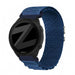 Bandz Garmin Forerunner 165 Alpine Nylonarmband (Blau)