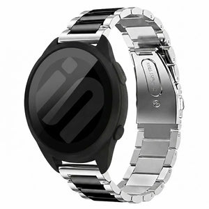 Garmin Forerunner 165 Steel Strap (Silver/Black)