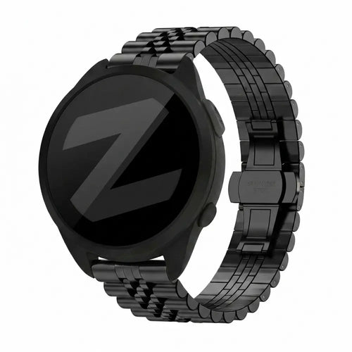 Bandz Garmin Forerunner 165 Steel Strap 'Jubilee' (Black)