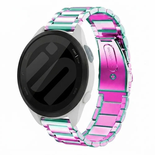 Garmin Forerunner 165 Steel Strap (Pearlescent)