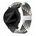 Bandz Garmin Forerunner 165 Gewebtes Nylonarmband (Mandala Schwarz)