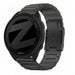 Bandz Garmin Forerunner 165 Titanium Link Strap (Black)