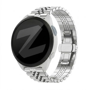 Bandz Garmin Forerunner 165 Steel Strap 'Jubilee' (Silver)