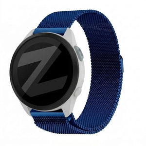 Bandz Garmin Forerunner 165 Milanese Loop Strap (Blue)