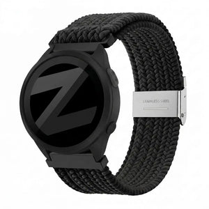 Bandz Garmin Forerunner 165 Woven Nylon Strap (Black)