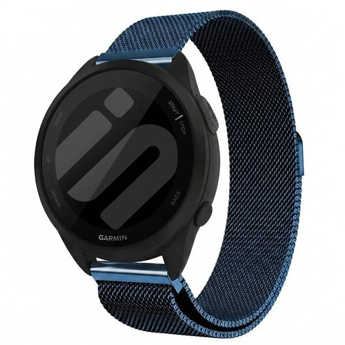 Garmin Forerunner 165 Milanese Strap (Blue)