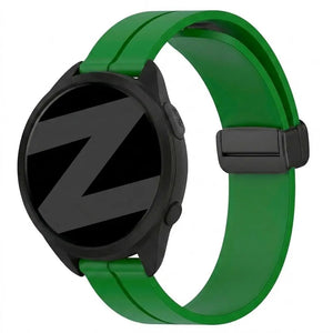 Bandz Garmin Forerunner 165 Silicone Strap with D-Buckle (Green)