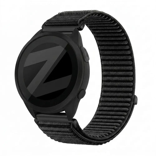 Bandz Garmin Forerunner 165 Nylon Strap 'Wave' (Black)
