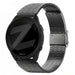 Bandz Garmin Forerunner 165 Verstellbares Stahlarmband (Schwarz)