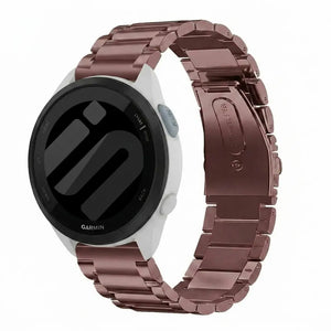 Garmin Forerunner 165 Steel Strap (Bronze-Brown)
