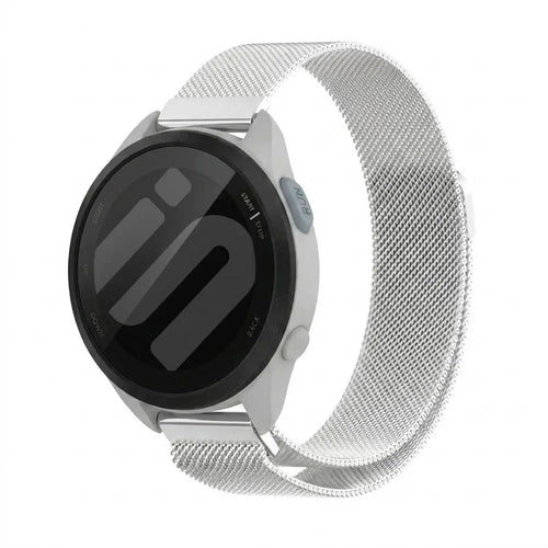 Garmin Forerunner 165 Milanese Strap (Silver)