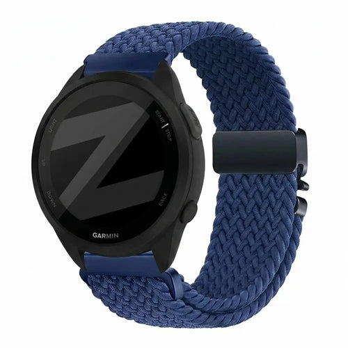 Bandz Garmin Forerunner 165 Braided Strap 'Parachute' (Blue)
