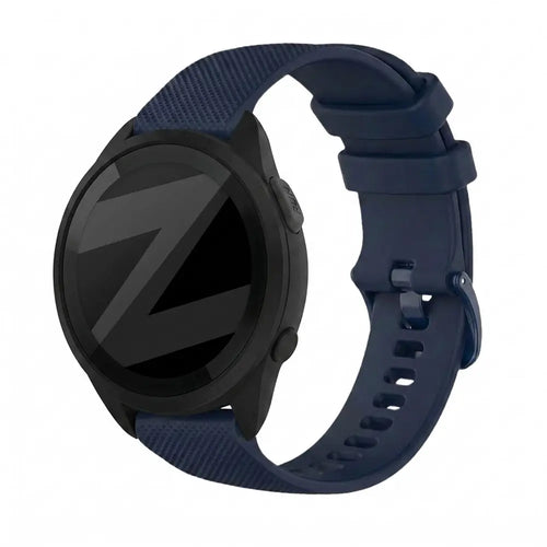 Bandz Garmin Forerunner 165 Silicone Strap 'Premium' (Dark Blue)