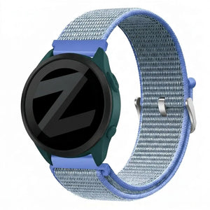 Bandz Garmin Forerunner 165 Nylon Loop Strap (Light Blue)