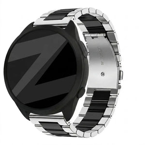Bandz Garmin Forerunner 165 Steel Strap 'Classic' (Silver/Black)