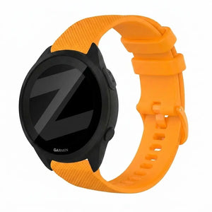 Bandz Garmin Forerunner 165 Silicone Strap 'Premium' (Orange)
