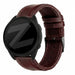 Bandz Garmin Forerunner 165 Lederarmband 