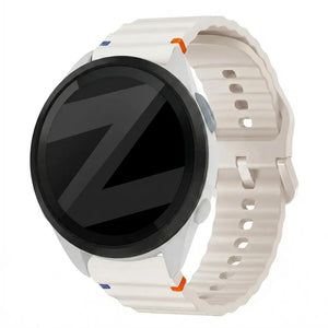 Bandz Garmin Forerunner 165 Silicone Strap 'Wave' (Starlight)